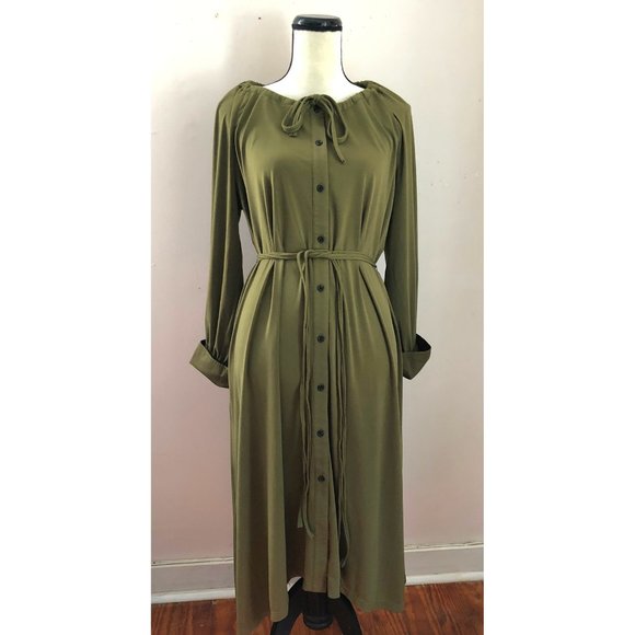 NWT Proenza Schouler White Label matte jersey midi dress - Picture 6 of 10